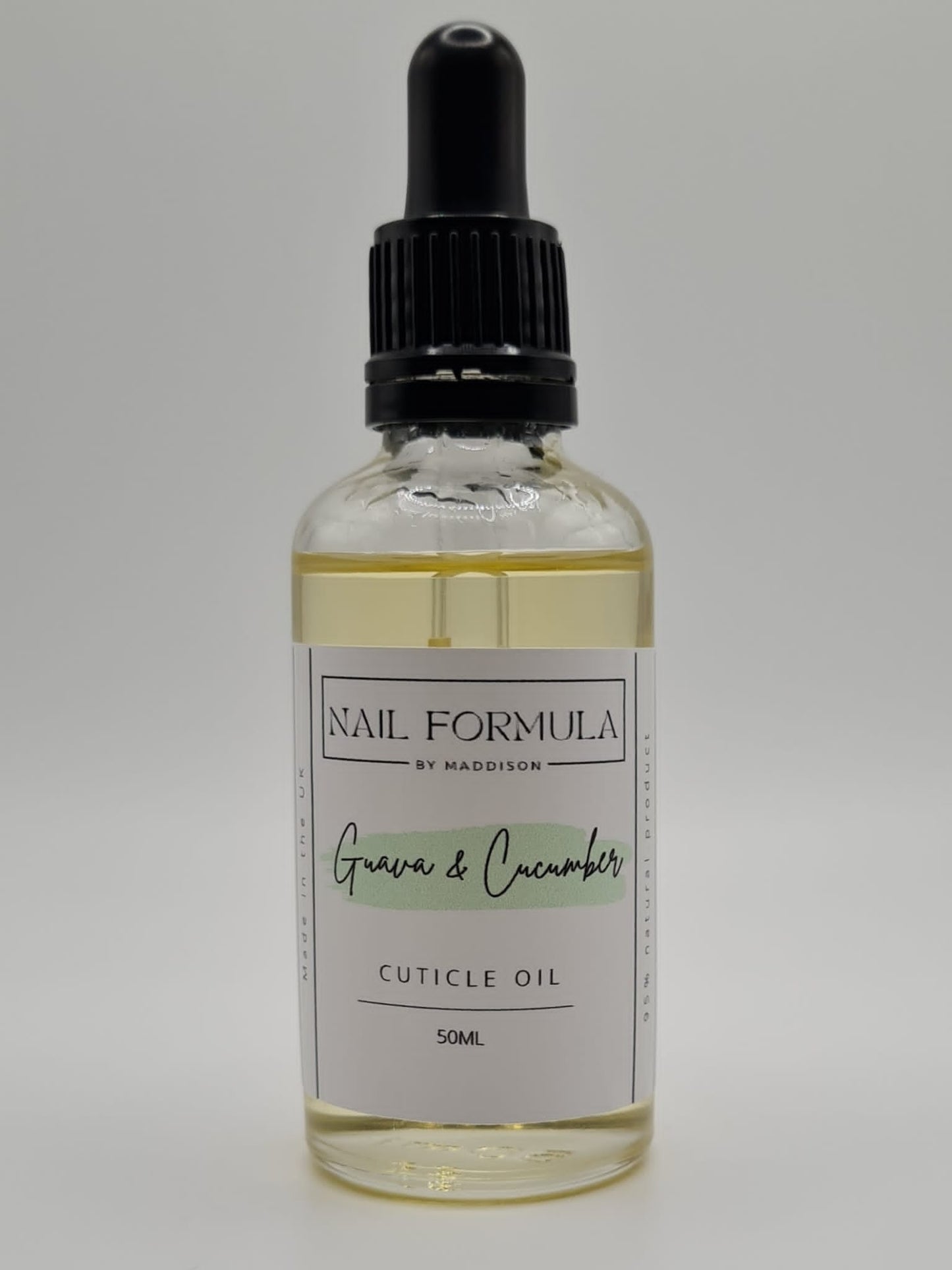 Guava and cucumber cuticle oil