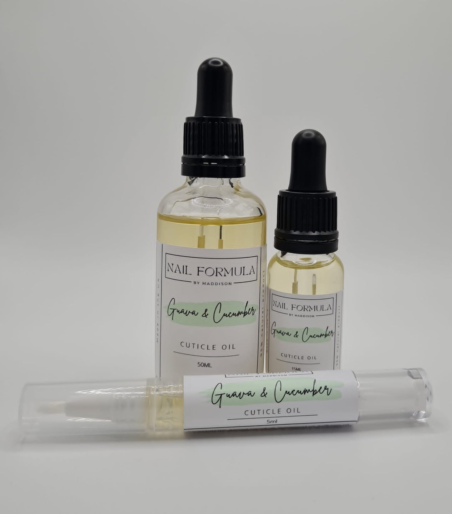 Guava and cucumber cuticle oil