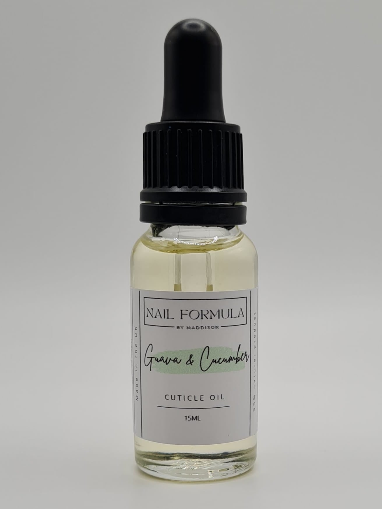 Guava and cucumber cuticle oil