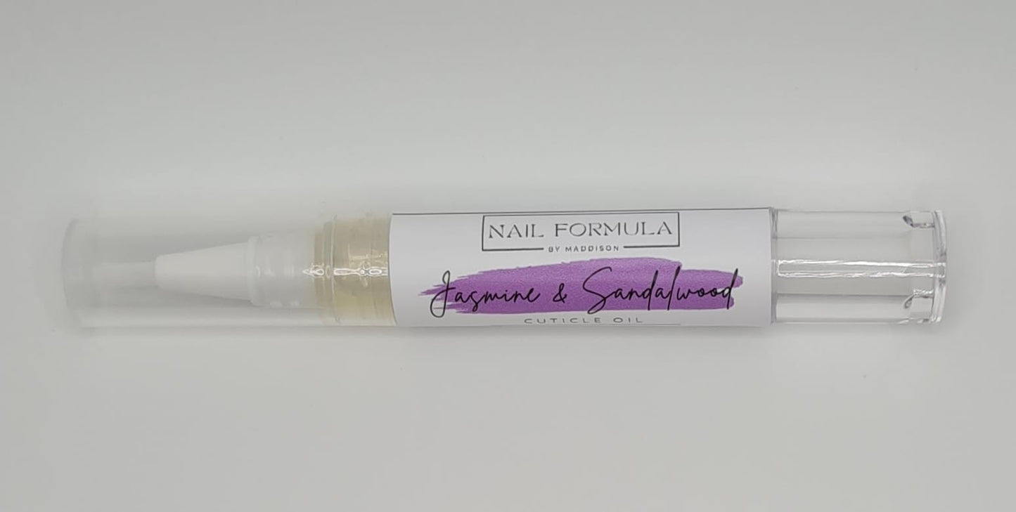 Jasmine and sandalwood cuticle oil